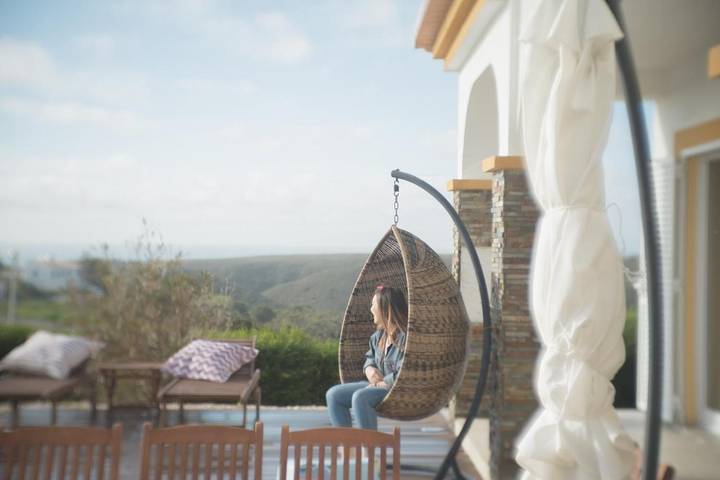 Chambre d’hôte pour 2 personnes, avec piscine ainsi que vue et jardin à Aljezur - 4