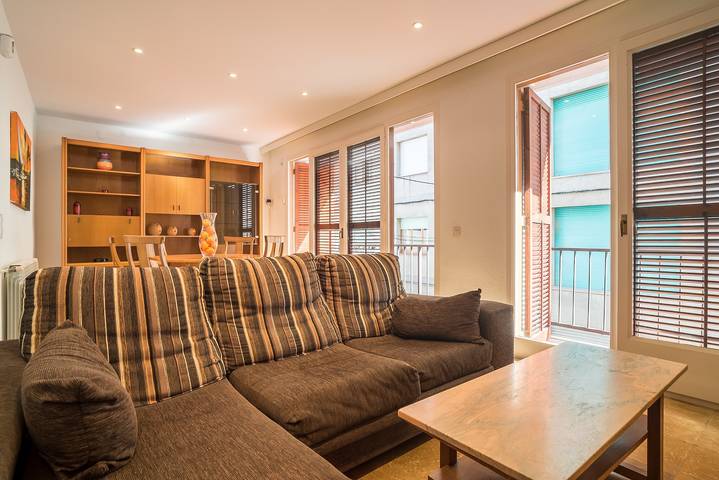 Ferienwohnung für 6 Personen, mit Balkon