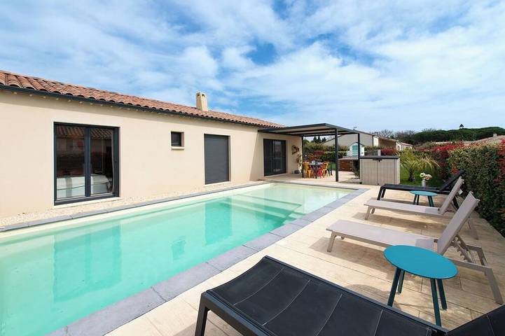 Maison de vacances pour 8 personnes, avec jardin