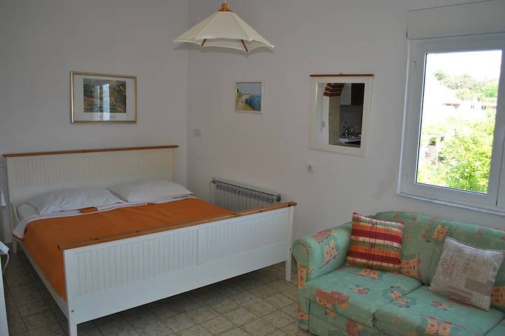 Haus mit Blick auf Paradies Strand in Lopar, Rab