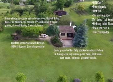 Ferienhaus für 6 Personen, mit Pool und Garten sowie Sauna und Whirlpool in Siofok