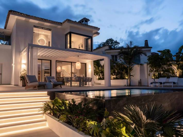 Villa pour 8 personnes, avec terrasse à Puerto Banús