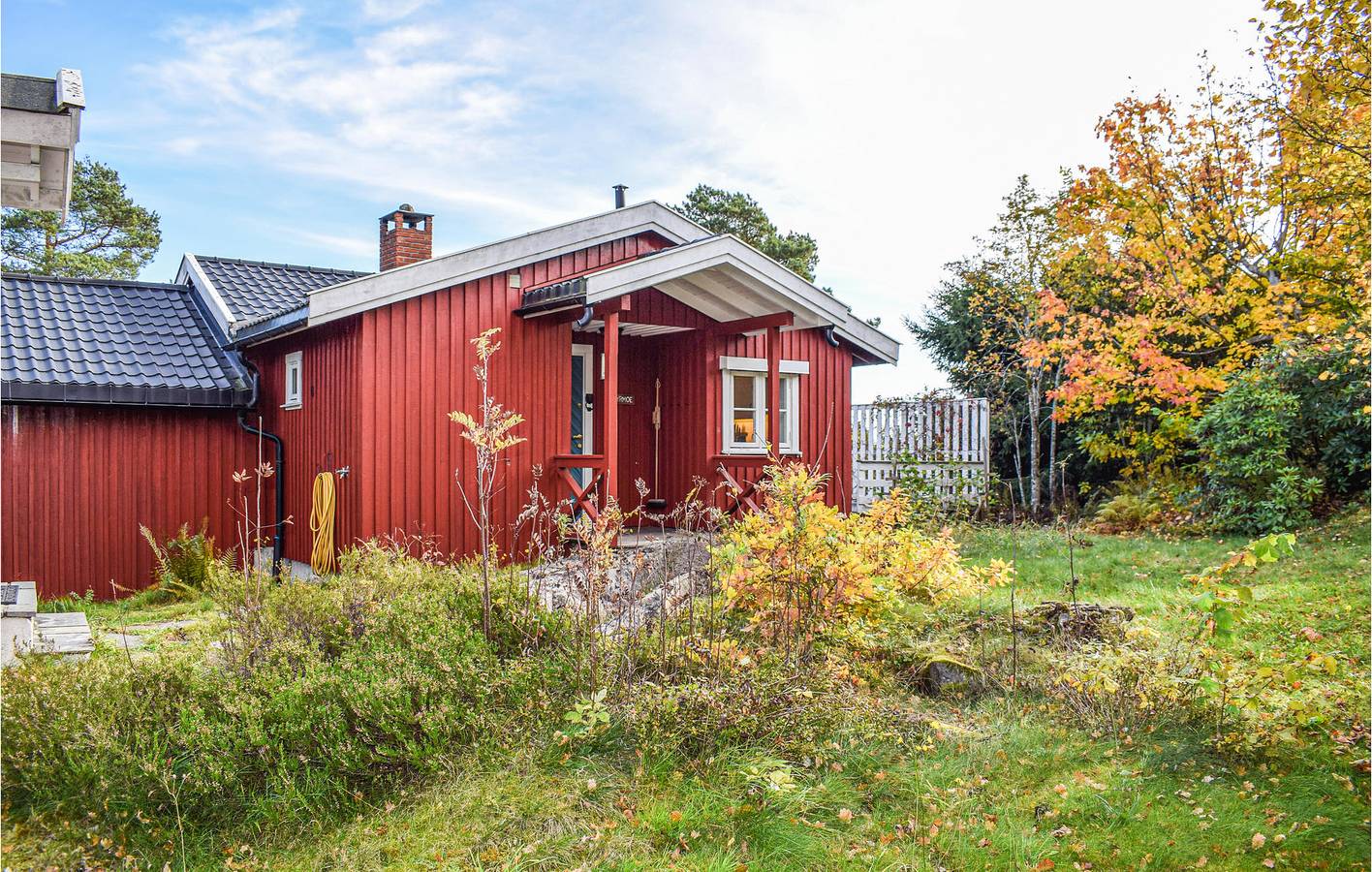 Ferienhaus für 5 Personen mit Garten in Røyken
