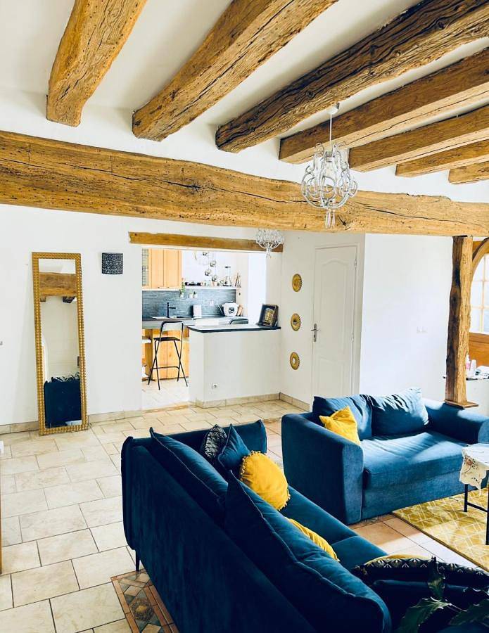 Cottage pour 2 personnes, avec terrasse dans Beaumont-du-Gâtinais