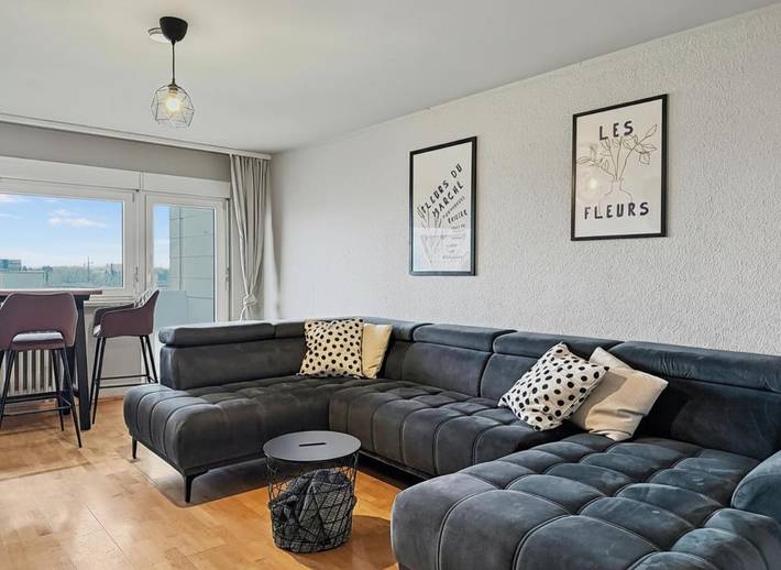 Appartement de vacances pour 4 personnes, avec balcon et vue