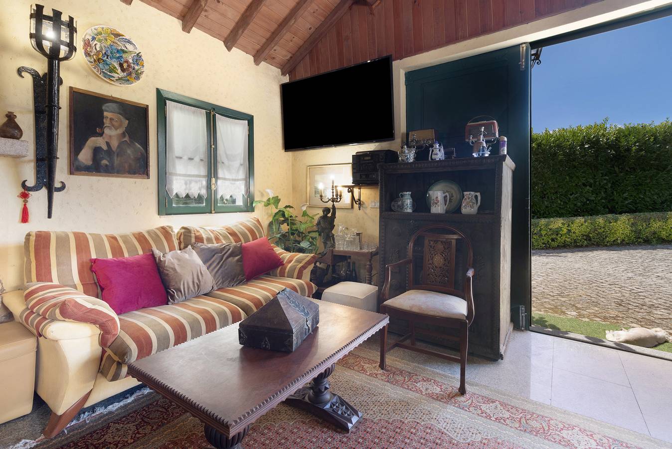 Casa rural 'Casa De Campo T3' con vistas a la montaña, Wi-Fi y aire acondicionado in Pinheiro, Distrito de Braga