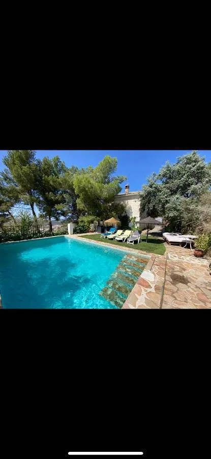 Maison de vacances pour 6 personnes, avec vue et piscine ainsi que jardin et terrasse, animaux acceptés - 1
