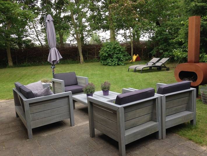 Ferienhaus für 6 Personen, mit Garten und Terrasse sowie Sauna in Renesse