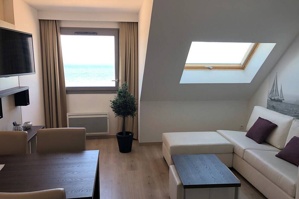 Apartment for 4 people with sea view and balcony at the back side in Bray-Dunes, Costa de las Dunas de Flandes