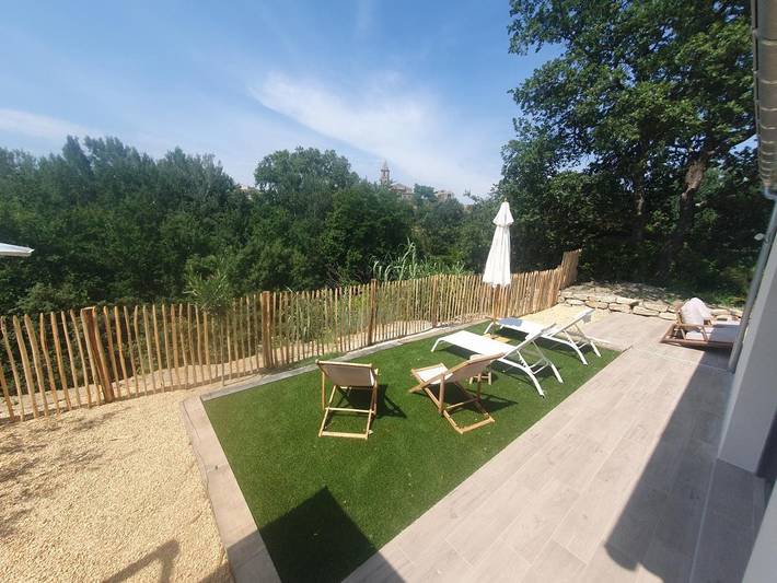 Location de vacances pour 6 personnes, avec jardin et vue à Mirabel-aux-Baronnies - 2