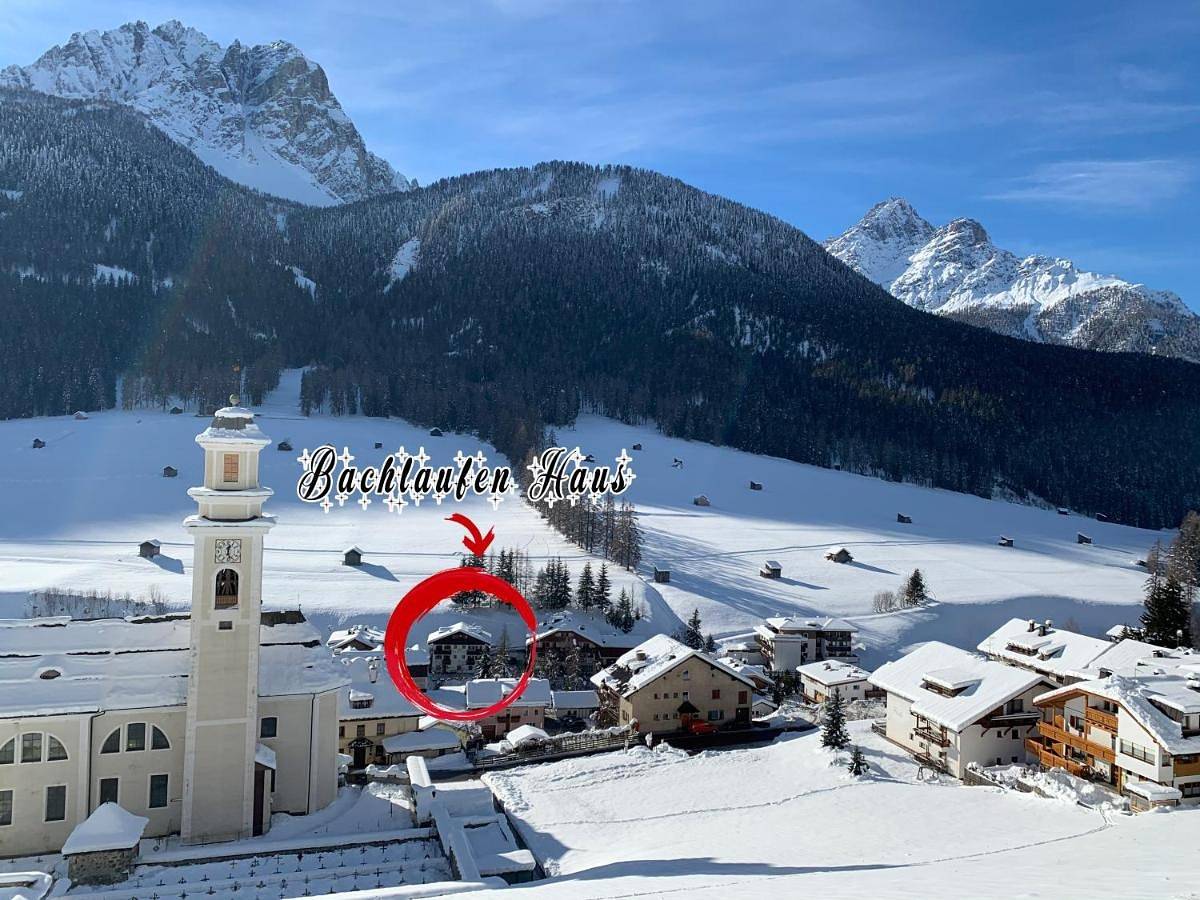 Bachlaufen Haus in Sexten, Sextener Dolomiten