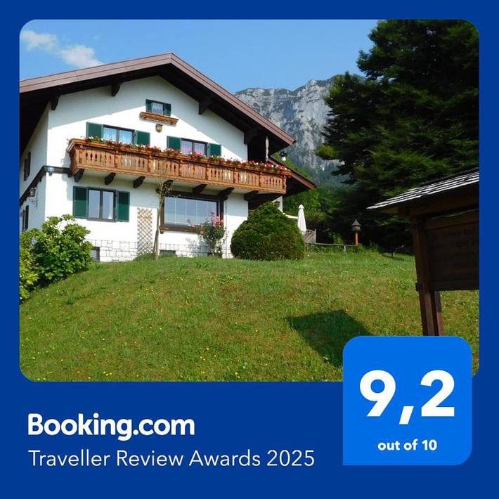 Apartament wakacyjny dla 2 osób, z ogród i widok na jezioro oraz taras i widok w Attersee