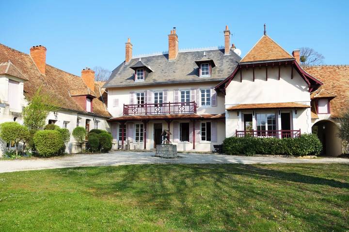 Gîte pour 15 personnes, avec Balcon et Jardin