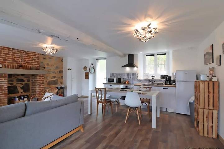 Maison de vacances pour 2 personnes, avec terrasse et jardin