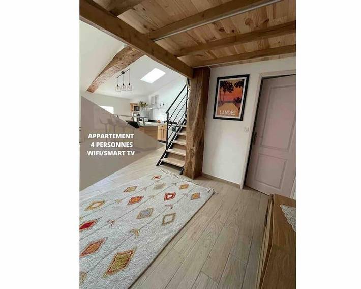 Gîte pour 4 personnes, avec Jardin dans Office De Tourisme Des Coteaux Et Landes De Gascogne