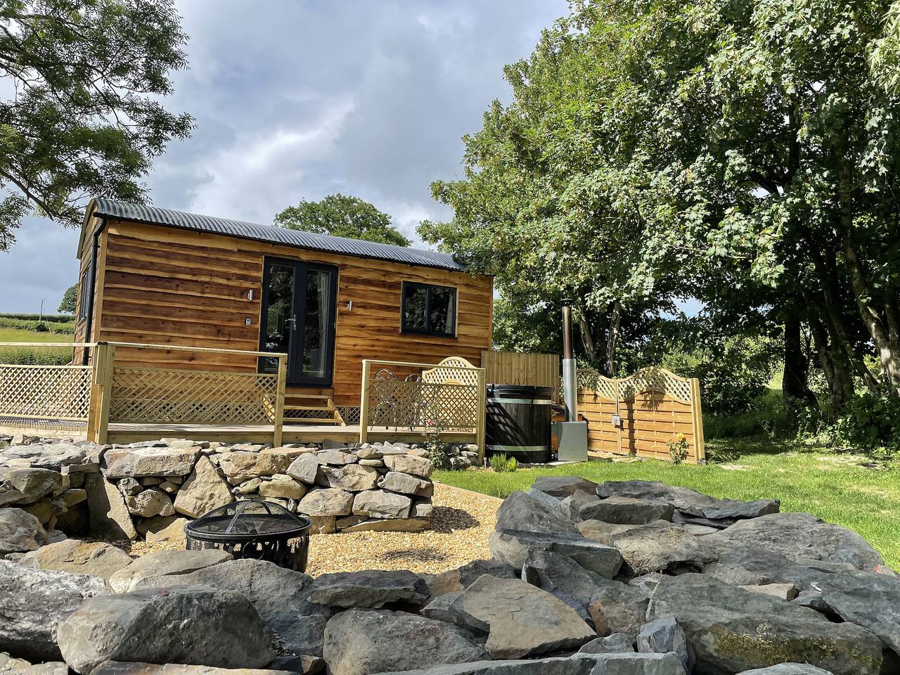 Stag Lodge Pod in Powys