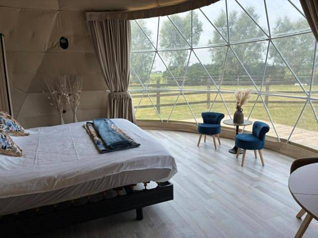 Camping für 2 Personen, mit Ausblick und Garten in Belgische Küste - 2