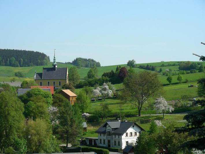 Ferienwohnung für 2 Personen, mit Terrasse und Garten sowie Ausblick in Hinterhermsdorf - 3