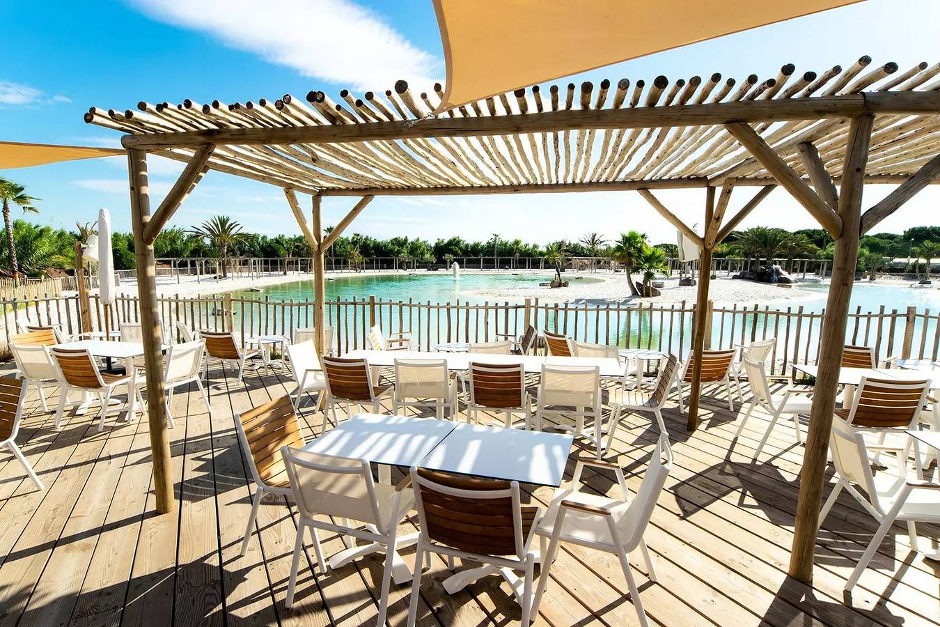 2-Zimmer-Chalet 2/3 Personen, klimatisiert **** in Portiragnes, Côte d'Améthyste