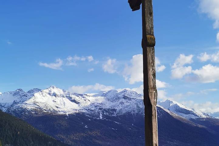 Appartement entier, Appartement plein sud avec vue in La Rosière, Montvalezan