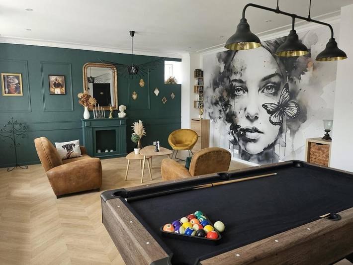 Gîte pour 2 personnes, avec Jacuzzi ainsi que Terrasse et Jardin à Lanhouarneau