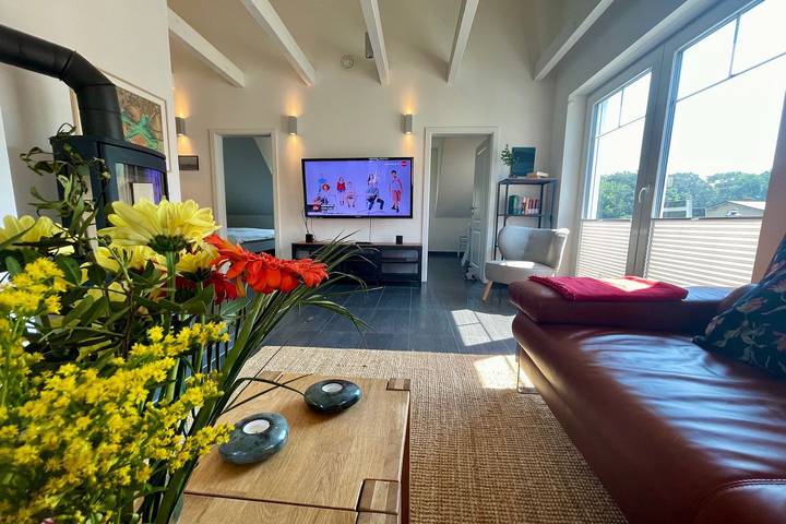 Ferienwohnung für 4 Personen, mit Balkon, mit Haustier in Thiessow