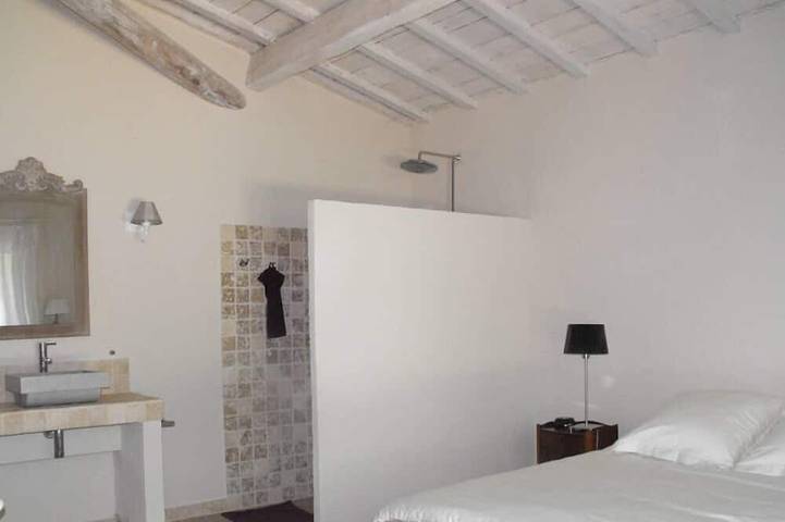 Location de vacances pour 8 personnes, avec terrasse ainsi que jardin et jacuzzi à Caderousse - 3