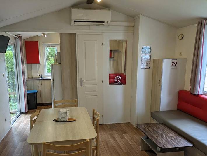 Camping Du Pre Des Moines - Mobilheim 2 personen - Cannelle *** 2 Schlafzimmer in Gouvieux, Oise
