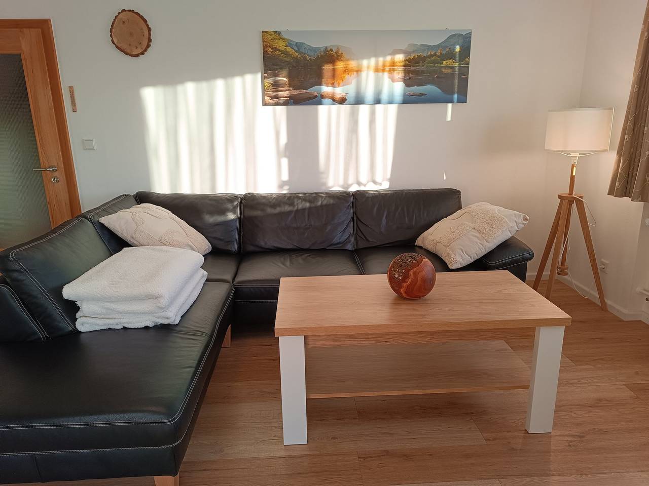 Ganze Wohnung, Ferienwohnung 'Haus Kali' mit Bergblick, Gemeinschaftsterrasse und Wlan in Teisendorf, Rupertiwinkel