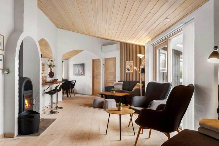 Ferienhaus für 10 Personen, mit Terrasse und Garten sowie Whirlpool und Sauna, kinderfreundlich am Mariagerfjord - 3