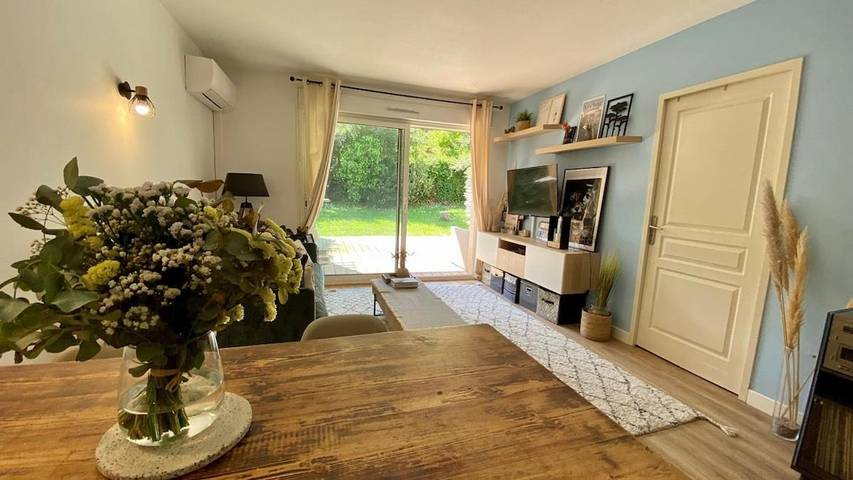 Gîte pour 4 personnes, avec terrasse dans Golf d'Ilbarritz