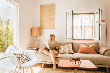 Casa rural para 6 personas, con terraza y jardín en Costa da Caparica