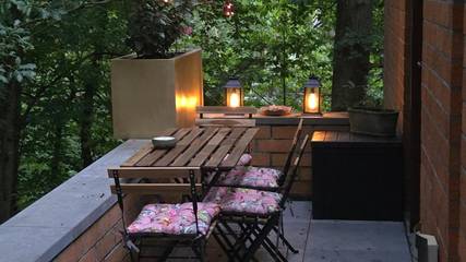 Maison d’hôte pour 2 personnes, avec balcon et vue à Profondeville