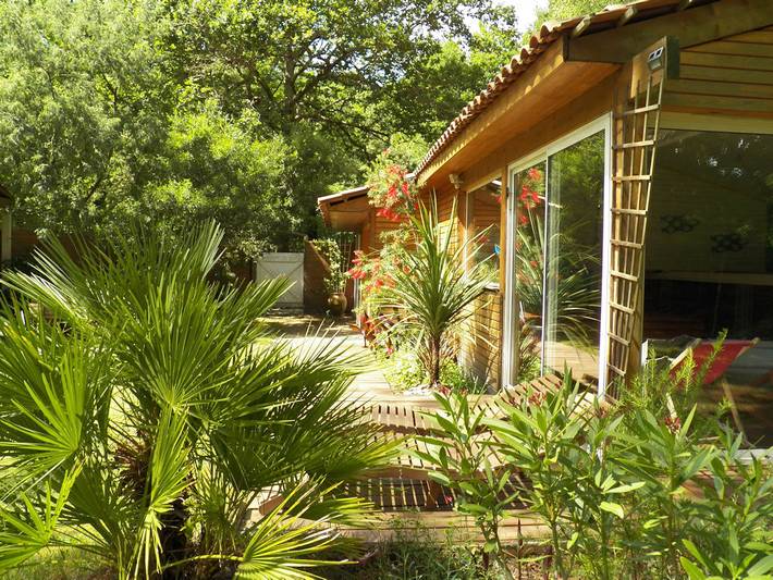 Chalet pour 5 personnes, avec terrasse ainsi que jardin et jacuzzi en Nouvelle-Aquitaine - 4