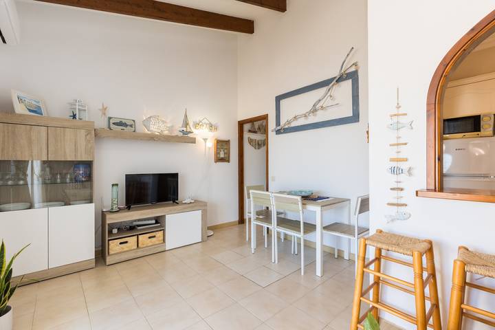 Gîte pour 2 personnes, avec jardin ainsi que bassin pour enfant et balcon à Son Parc - 4