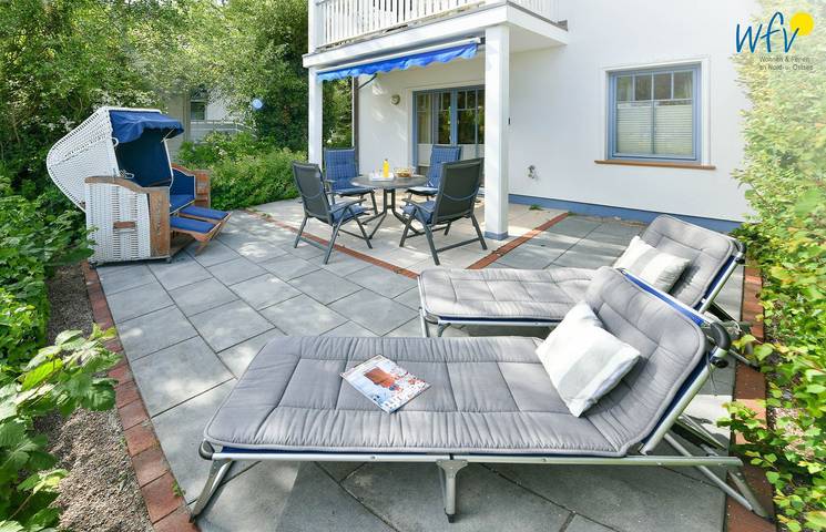 Ferienwohnung für 4 Personen, mit Terrasse auf Wangerooge