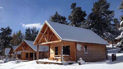 Chalet pour 5 personnes, avec terrasse dans les Pyrénées-Orientales