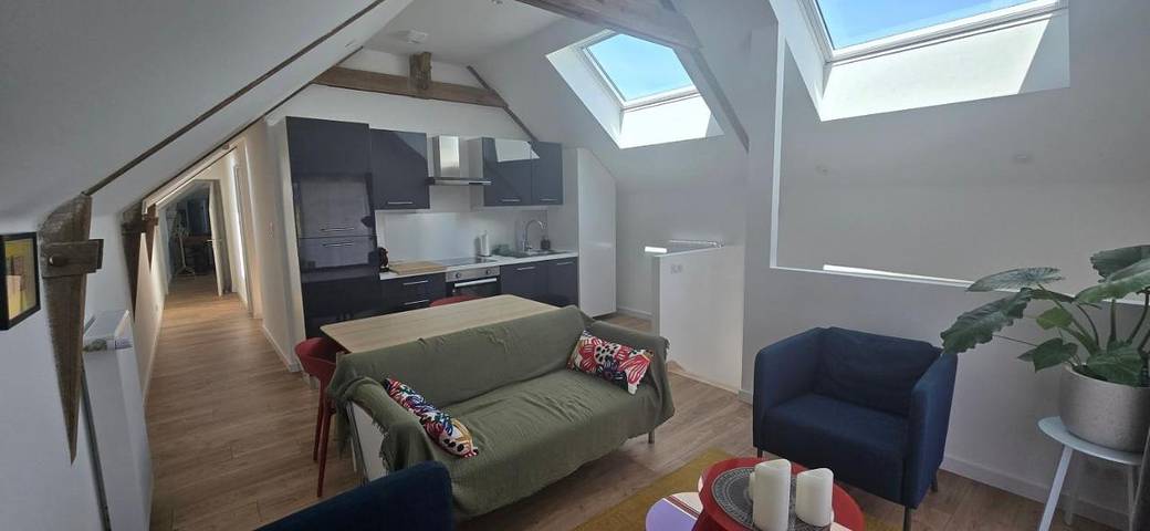 Maison de vacances pour 4 personnes, avec vue et sauna