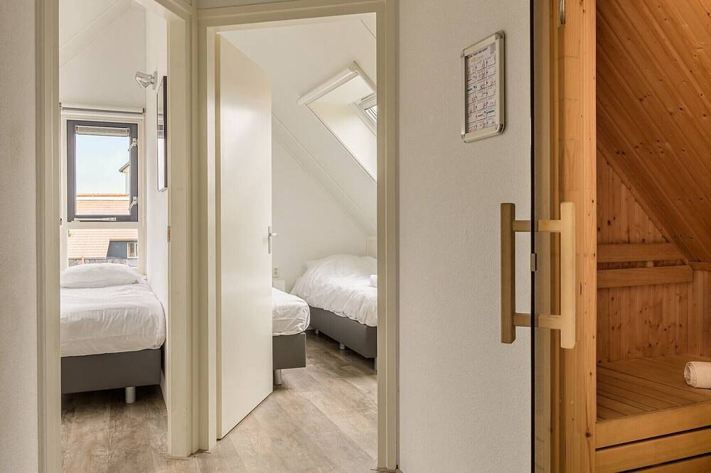 Freistehendes Ferienhaus für 8 Personen mit Sauna in Friesland