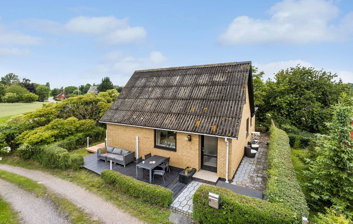 Ferienhaus für 5 Personen mit Terrasse in Rudkøbing, Langeland