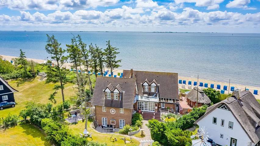 Ferienhaus mit Meerblick für 4 Personen, mit Garten in Wyk auf Föhr (Stadt)