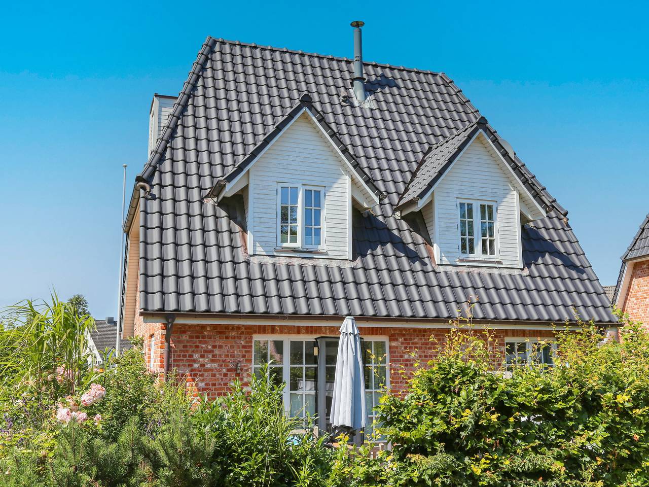 Ferienhaus 'Strandnest' mit privater Terrasse, privatem Garten und Wi-Fi in St. Peter-Bad, St. Peter-Ording