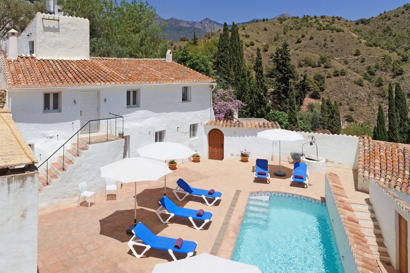 The Little Well: Private Pool, Sleeps2, Views in Frigiliana Road, Frigiliana