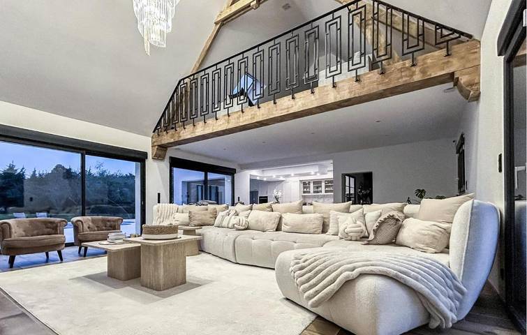 Location de vacances pour 10 personnes, avec sauna et piscine à La Milesse - 4