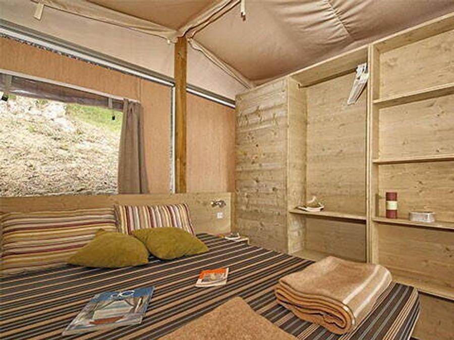 Camping Village Portofelice - Lodge 5 personen - Super Lodge Zelt | 2 Schlafz. | 4/5 Pers. in Eraclea Mare, Venedig Provinz