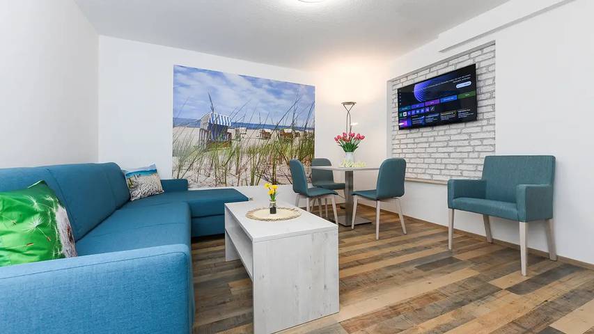 Ferienwohnung für 2 Personen, mit Garten und Terrasse in Bensersiel - 3