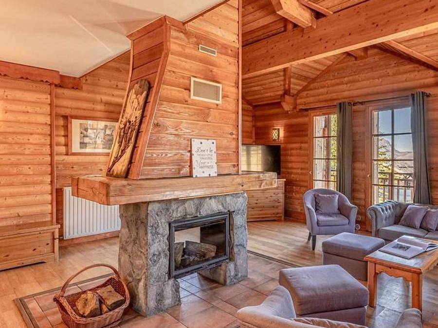 Madame Vacances - La Résidence Les Chalets de L'Altiport - Chalet 12 personen - Duplex + 5 slaapkamers in Huez, Écrins Nationaal Park