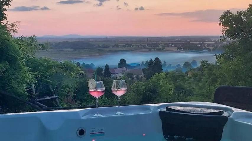 Ferienhaus für 4 Personen, mit Terrasse und Whirlpool, mit Haustier - 1