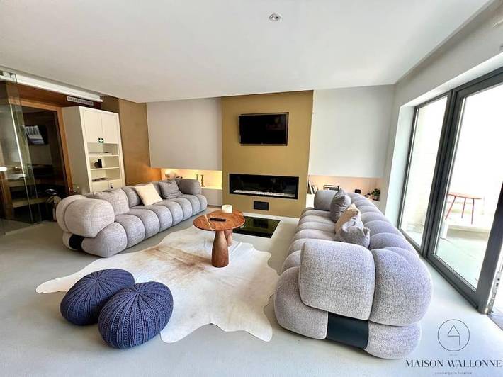 Cottage pour 11 personnes, avec piscine et sauna ainsi que jardin et jacuzzi à Landen