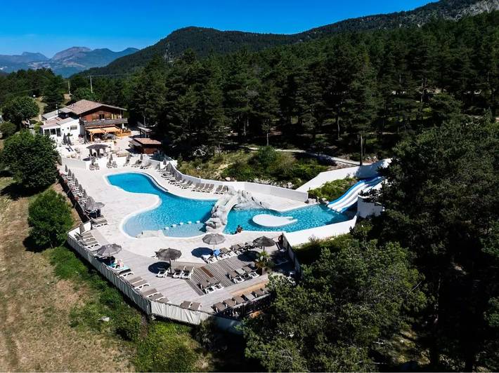 Camping für 5 Personen, mit Terrasse in der Verdonschlucht